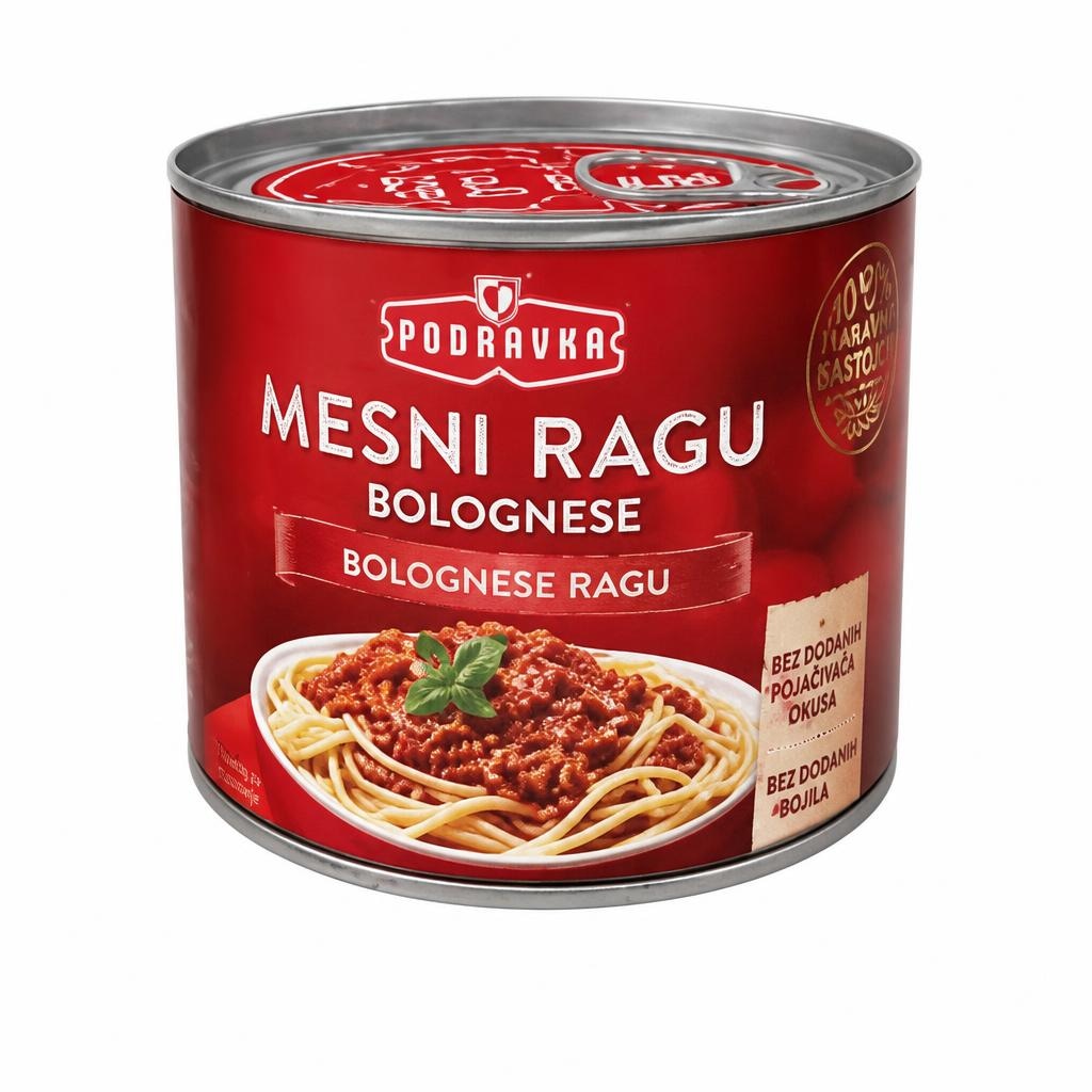 Podravka Mesni ragu 200 g Akcija v trgovini Jager