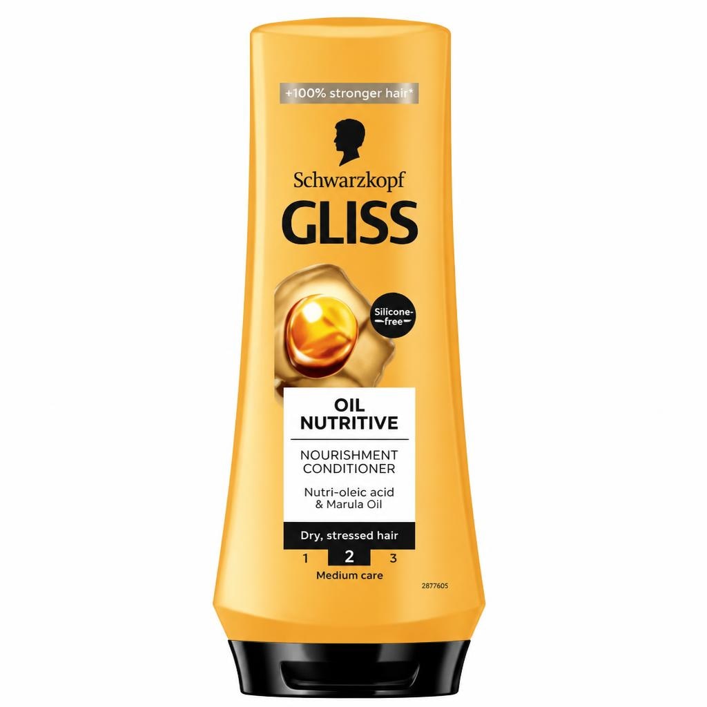 Schwarzkopf Gliss Oil Nutritive balzam za lase 200 ml Akcija v trgovini Dm