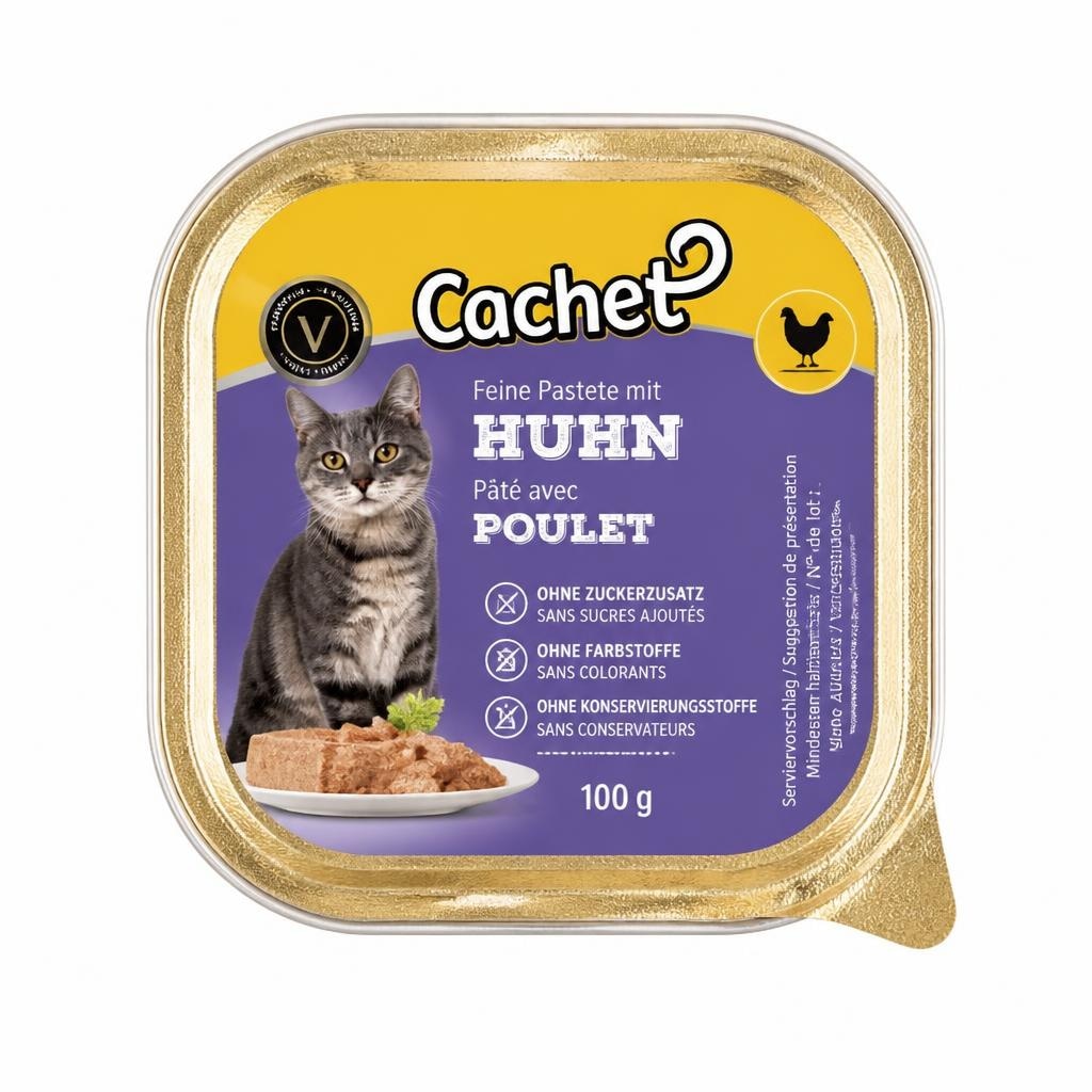 Cachet hrana za mačke 100 g Akcija v trgovini Hofer
