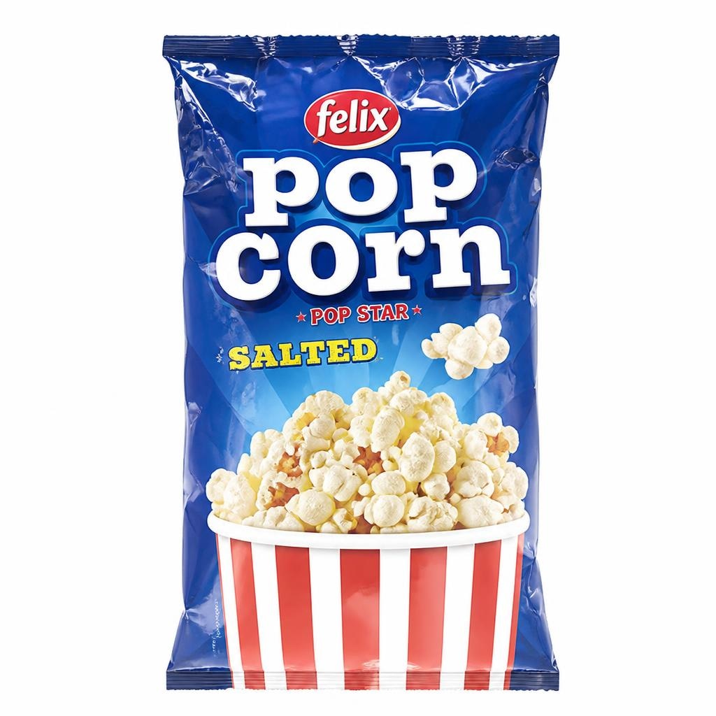 Popcorn Pop star Slana 120 g Akcija v trgovini Jager