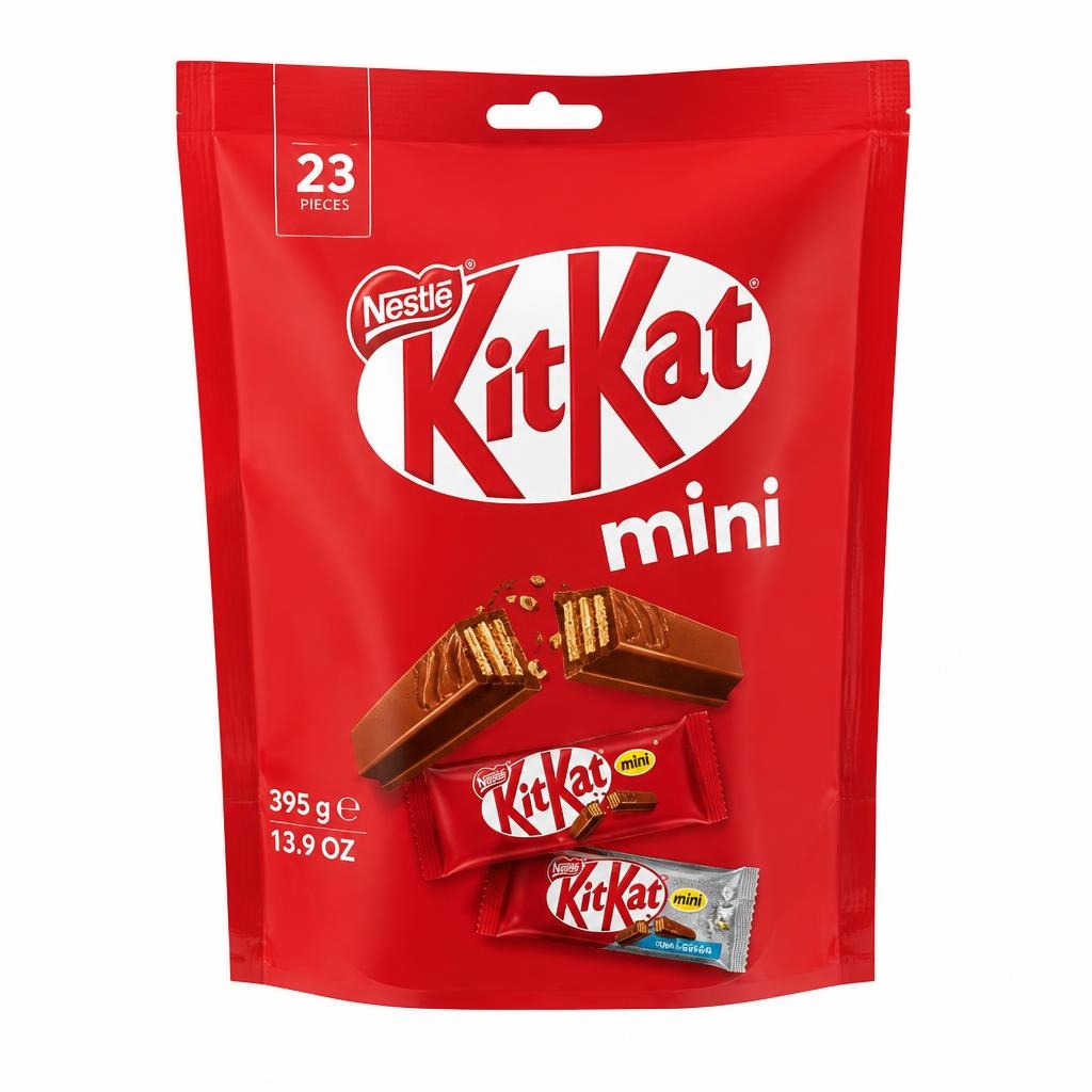 KitKat Mini Mix Share Bag vaflji s čokolado 365 g Akcija v trgovini Regal Shop