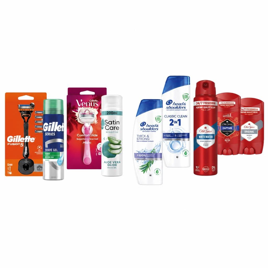Gillette in Venus izdelki, Old Spice deodoranti, Head&Shoulders šamponi 400 ml Gillette, Venus, Old Spice, Head&Shoulders - Akcija v trgovini Tuš