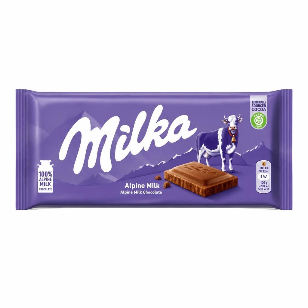 Mlečna čokolada Milka od 250 do 300 g - Akcija v trgovini Tuš