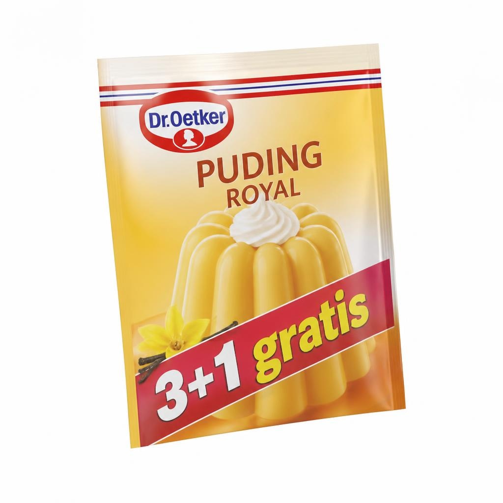 Dr. Oetker Royal puding 4 x 50 g, 4 x 40 g Akcija v trgovini Tuš