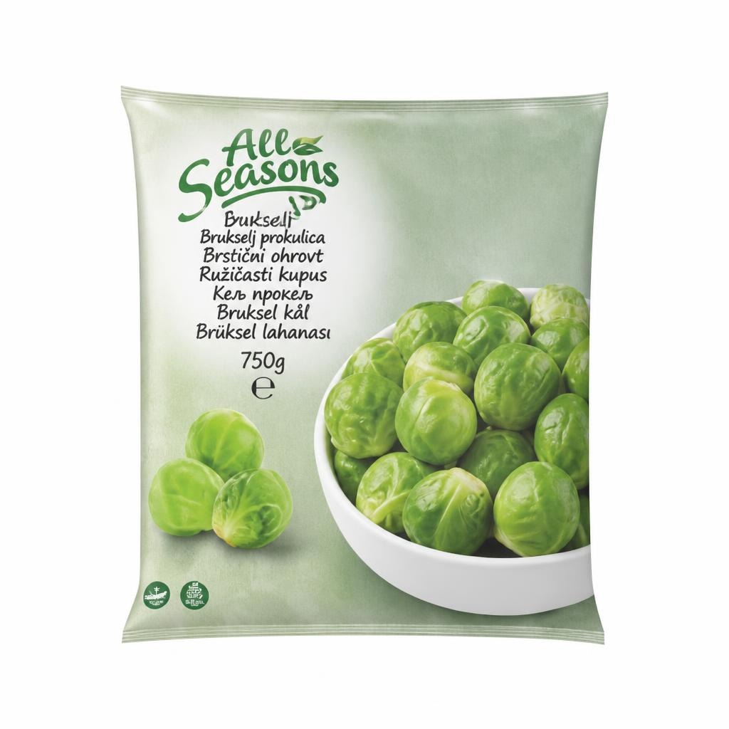 All Seasons zamrznjena zelenjava 750 g Akcija v trgovini Hofer