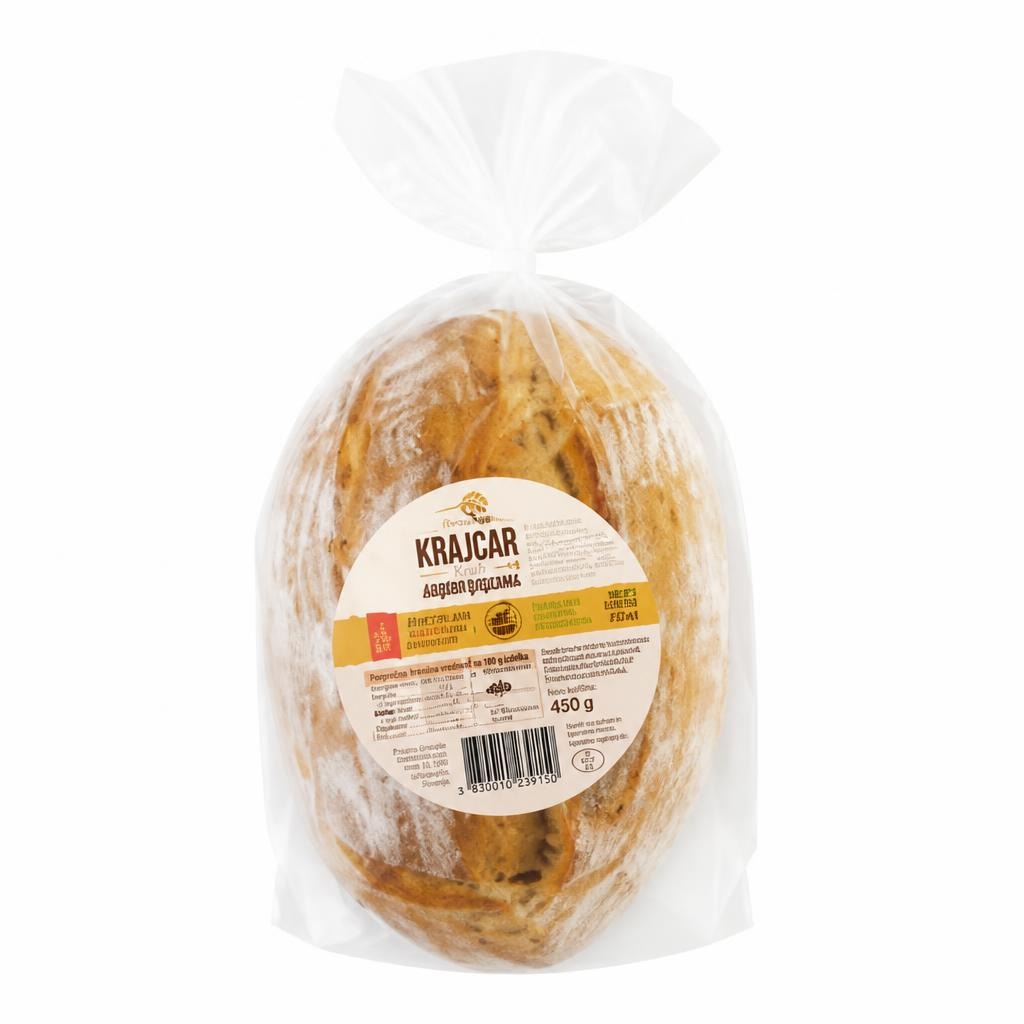 Kruh Krajcar 530 g ali 500 g Pekarna Grosuplje Akcija v trgovini Mercator
