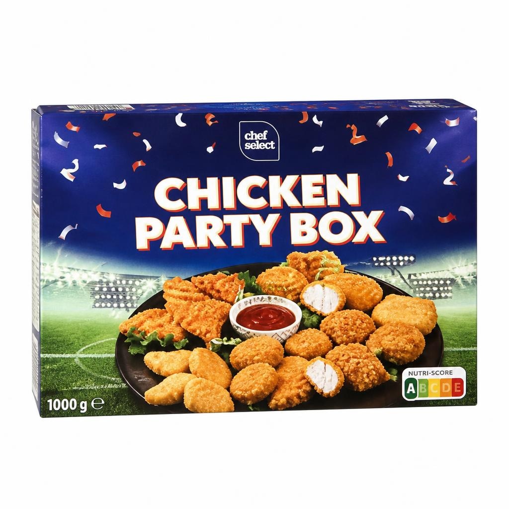CHEF SELECT Panirani piščančji prigrizki 1 kg Akcija v trgovini Lidl