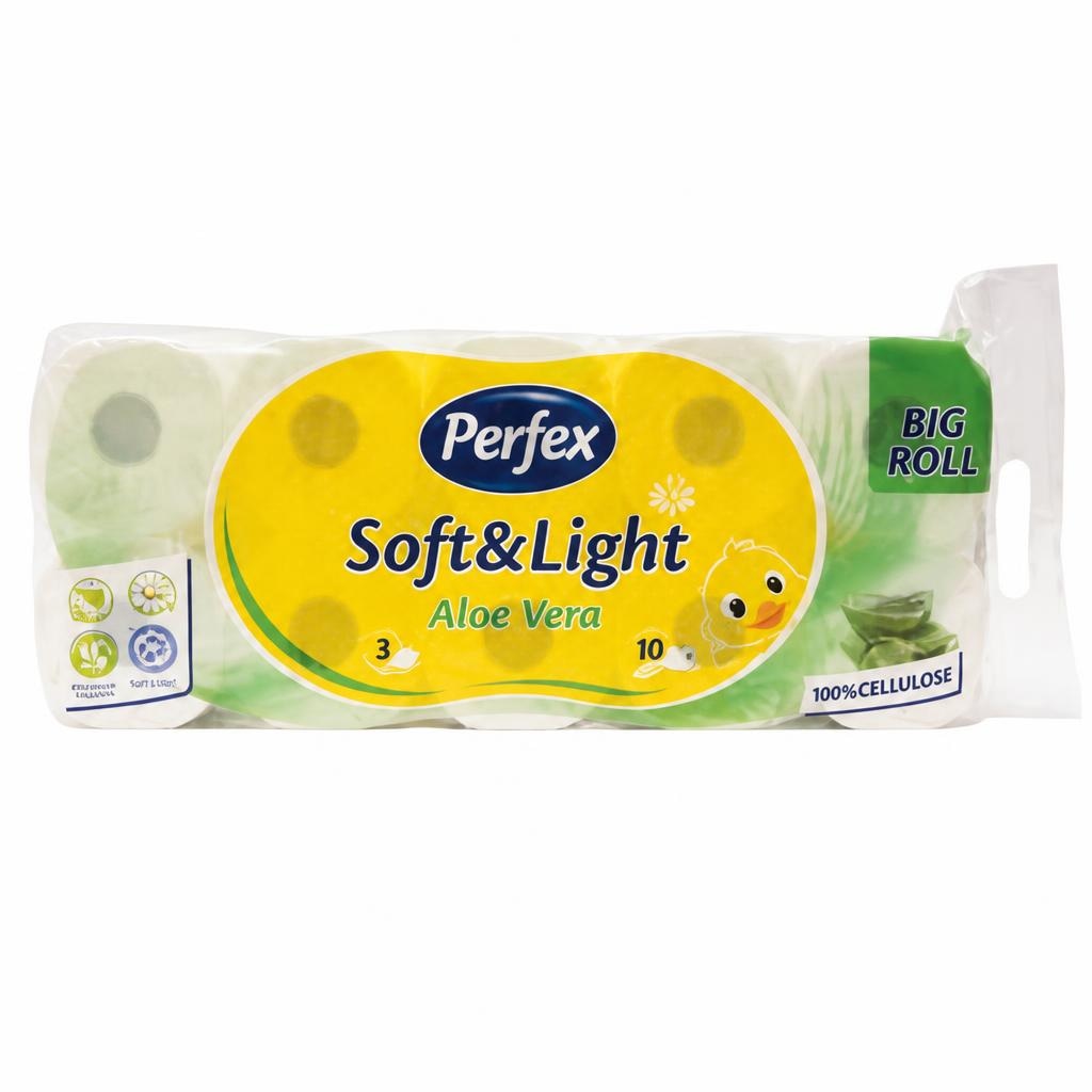 Toaletni papir Perfex Soft & Light 10/1 - Akcija v trgovini Tuš