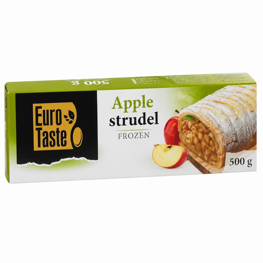 Euro Taste Jabolčni zavitek 500 g - Akcija v trgovini Eurospin