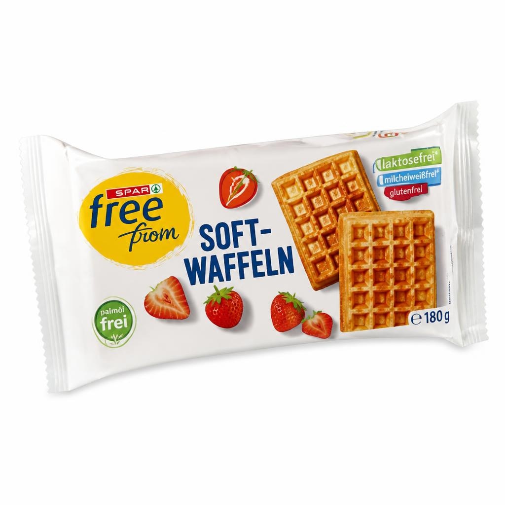 Spar free from mehki vaflji 100 g Akcija v trgovini Spar