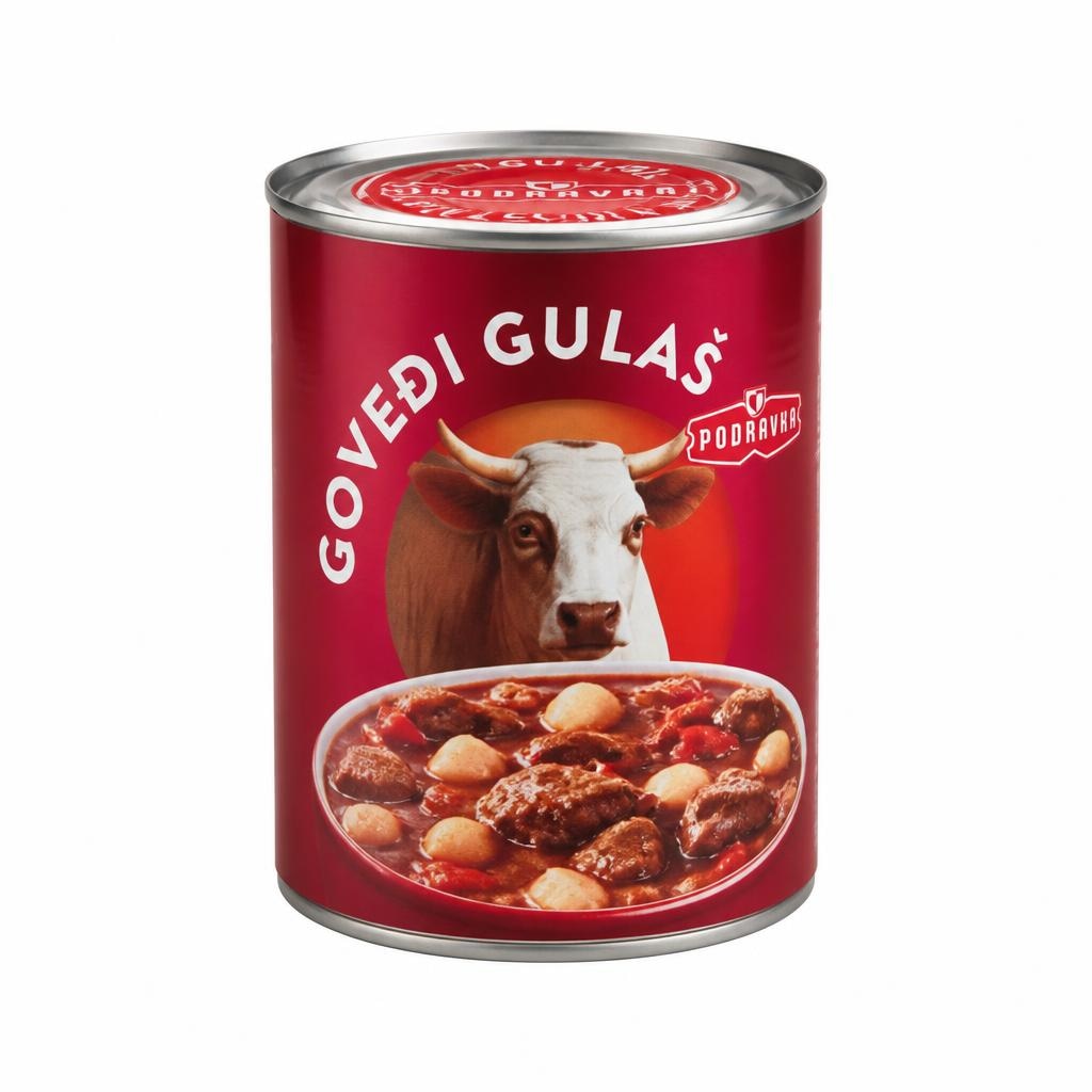Podravka Goveđi Gulaš - Akcija v trgovini Lidl