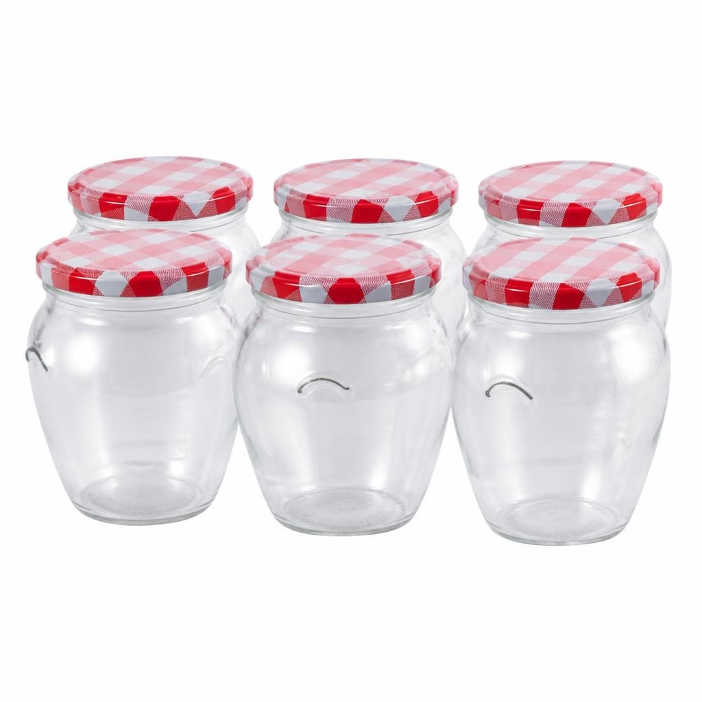 Komplet 6 kozarcev za vlaganje 212 ml, 580 ml ali 720 ml Akcija v trgovini Eurospin