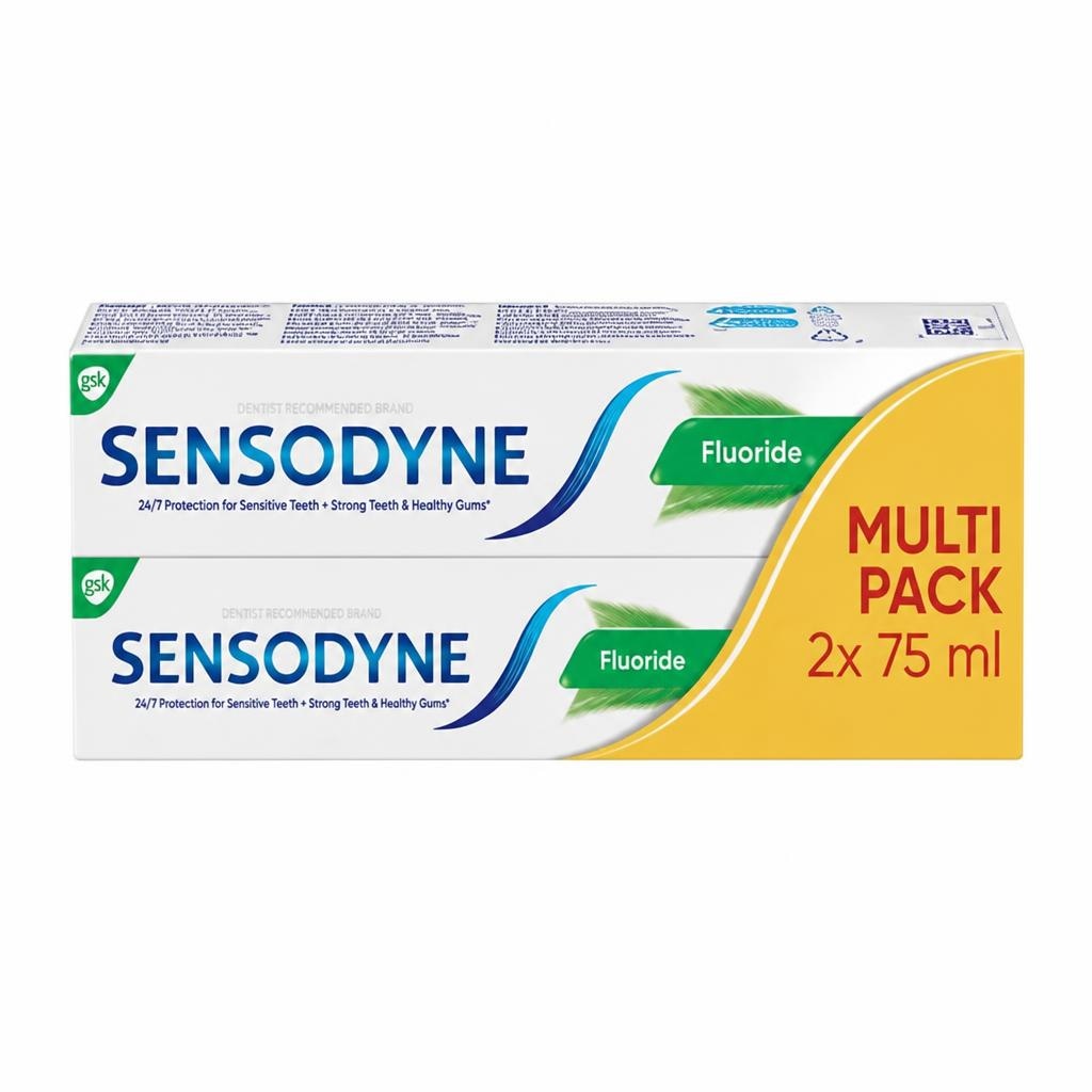 Sensodyne zobna krema Fluoride Duopack 2 x 75 ml Akcija v trgovini Lidl