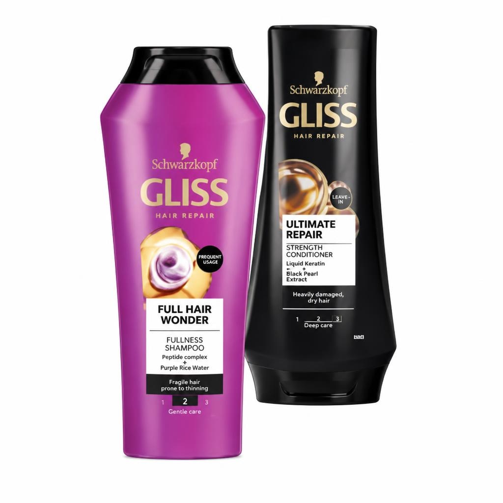 Šampon ali balzam Gliss več vrst, 250 ml ali 200 ml Akcija u trgovini Spar