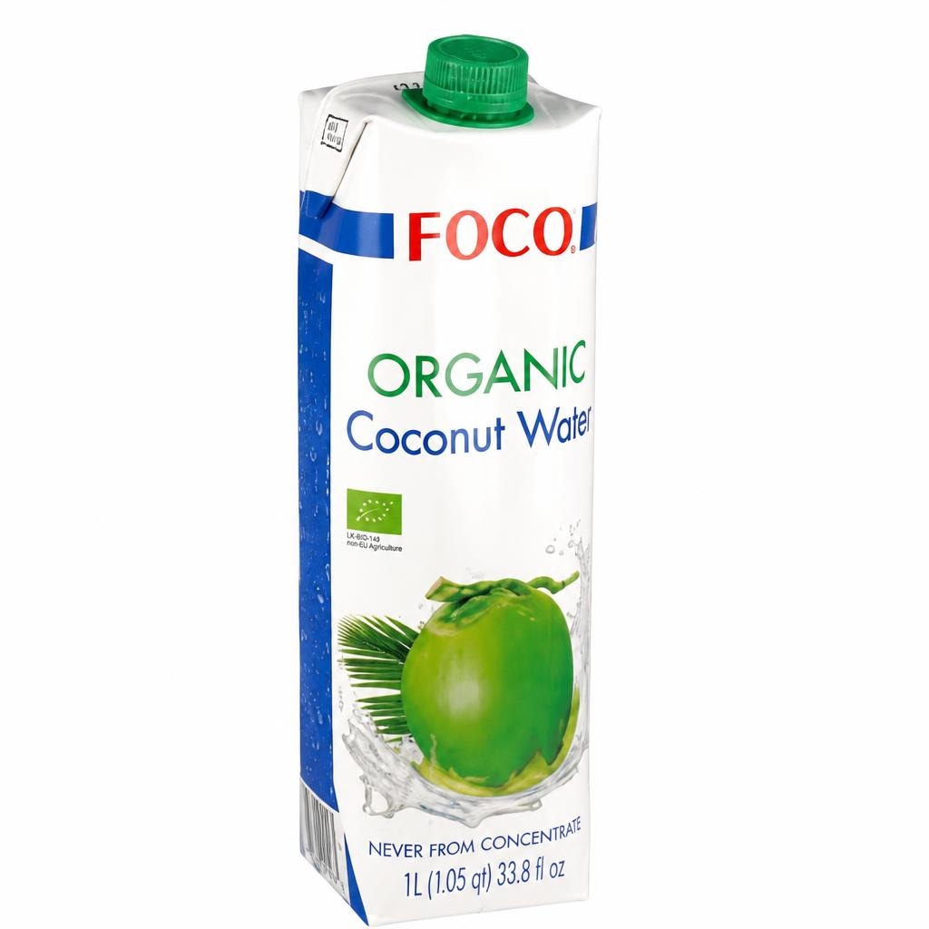 Kokosova voda 1 l FOCO ORGANIC - Akcija v trgovini Spar