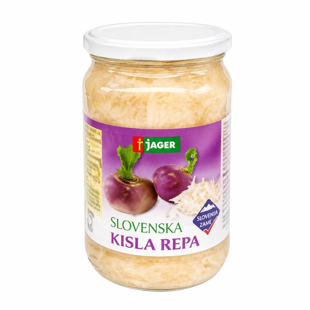 Jager slovenska kisla repa 680 g Akcija v trgovini Jager