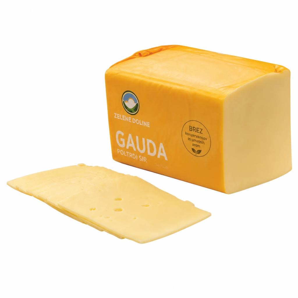 Sir Gauda, Edamec ali Trapist Zelene Doline 1 kg Gadda Akcija v trgovini E.Leclerc