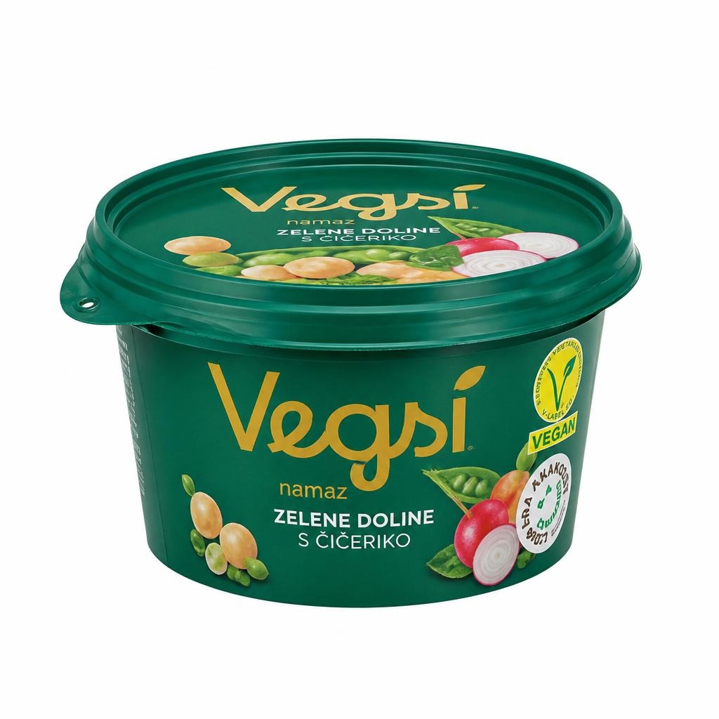 Namaz Vegsi Zelene Doline 150 g Akcija v trgovini Tuš