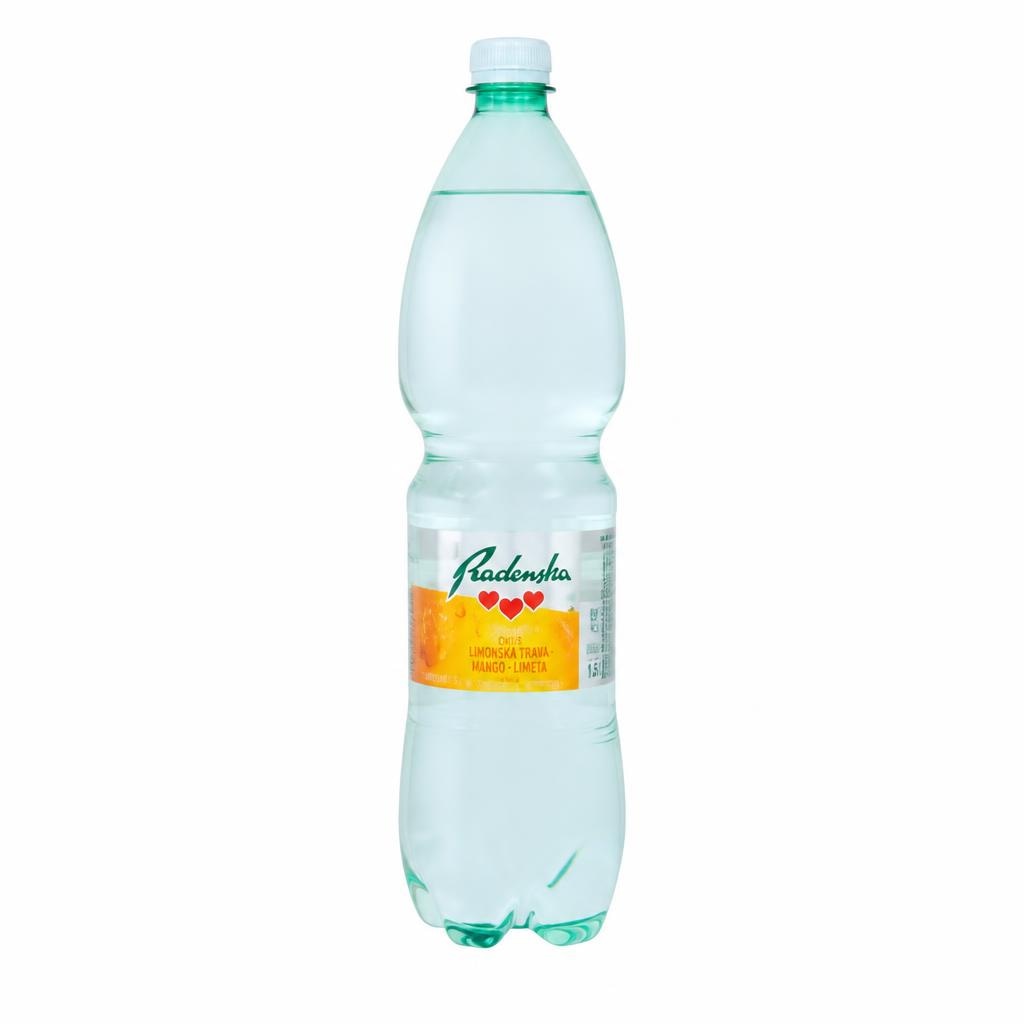 Gazirana mineralna voda Radenska z okusom 1,5 l - Akcija v trgovini E.Leclerc