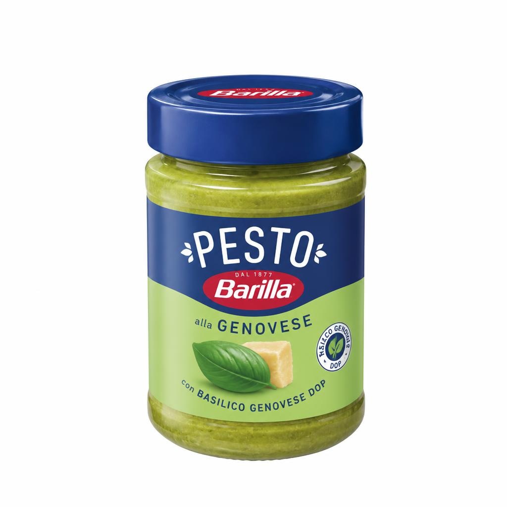 Barilla omaka pesto z baziliko Genovese 190 g Akcija v trgovini Mercator