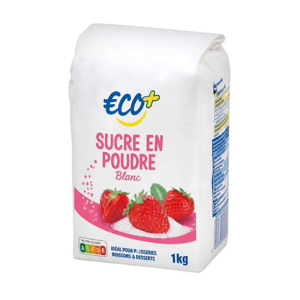 Beli sladkor Eco+ 1 kg Akcija v trgovini E.Leclerc
