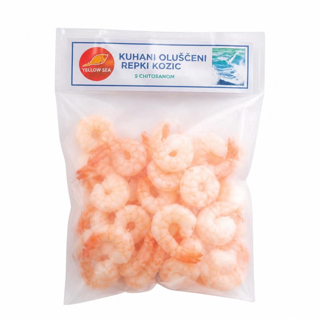 Kuhani oluščeni repki kozic Yellow Sea 300 g Akcija v trgovini E.Leclerc