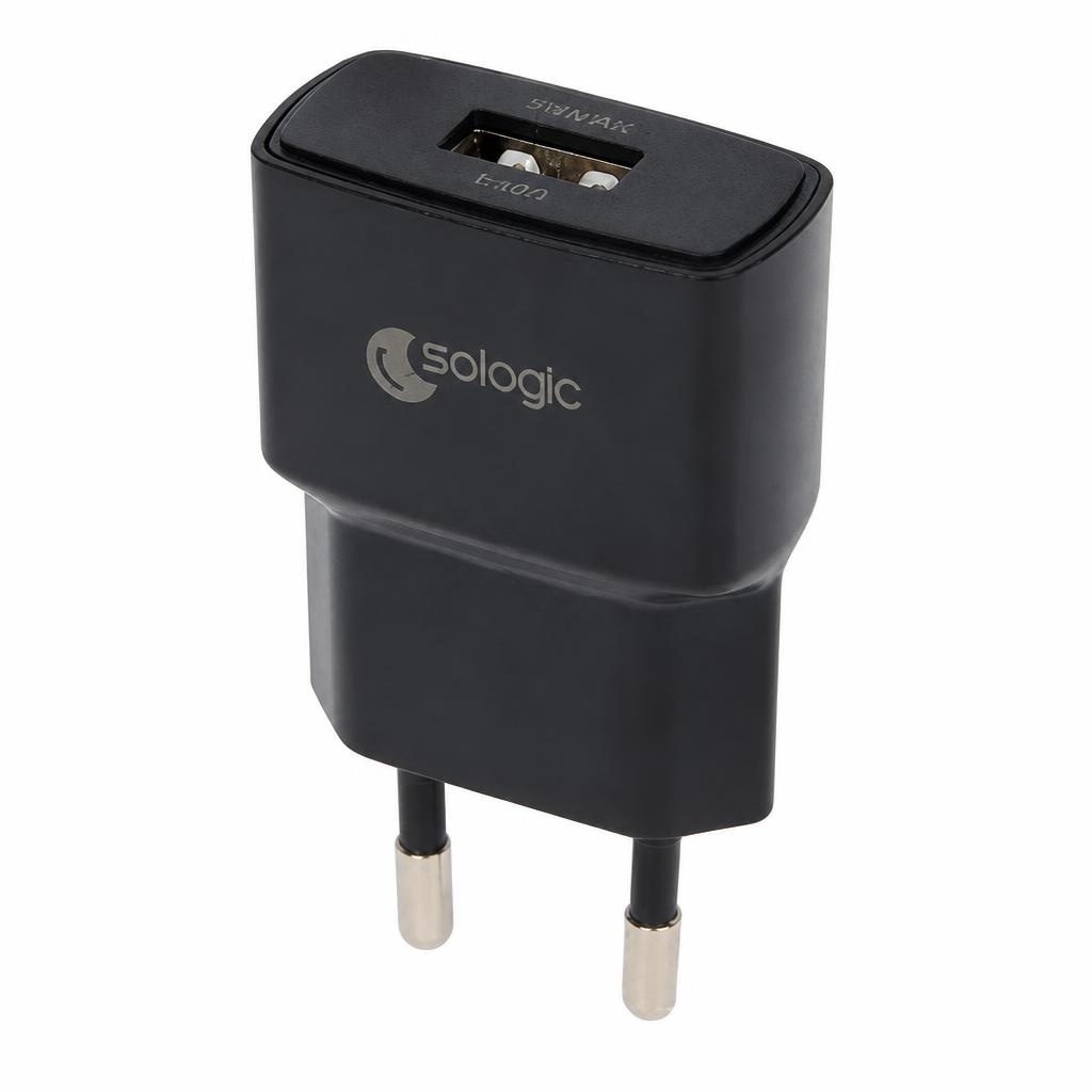 Sologic stenski polnilnik USB-A Akcija v trgovini Action