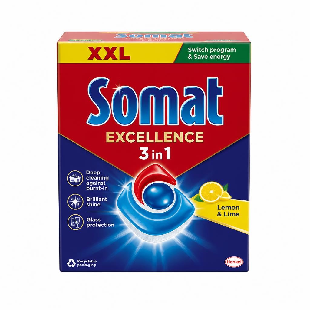 Somat Excellence 3v1 kapsule 48/1 Akcija v trgovini Tuš
