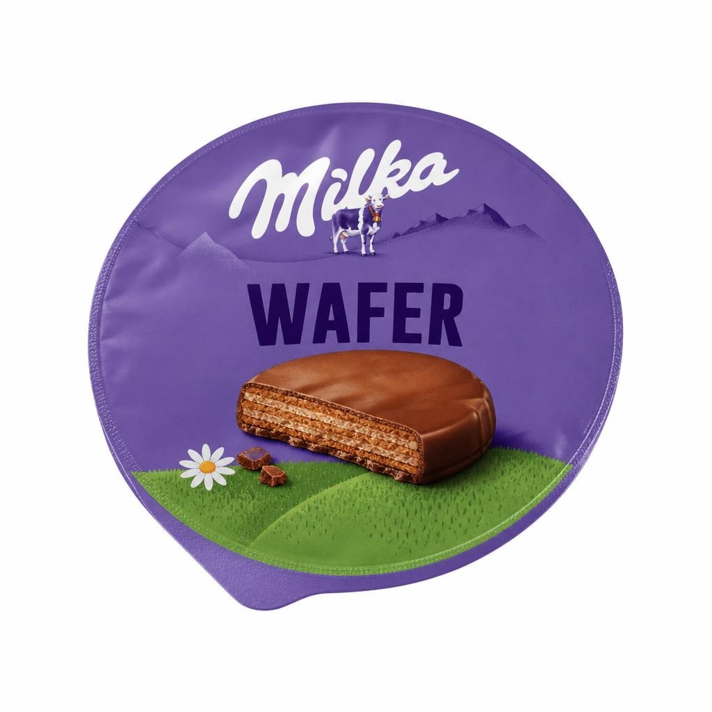 Vafelj Milka 30 g - Akcija v trgovini Tuš