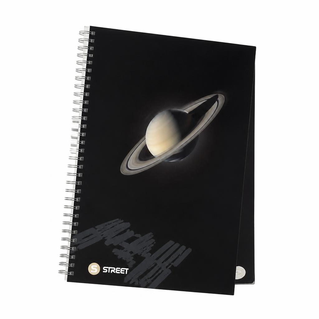 Spiralni blok Planeti A4, 70-listni Saturn Akcija v trgovini E.Leclerc