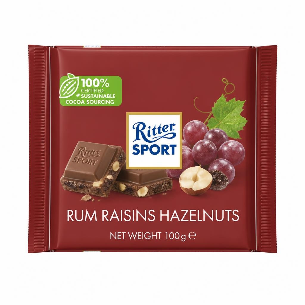 Čokolada Ritter Sport 100 g - Akcija v trgovini Mercator