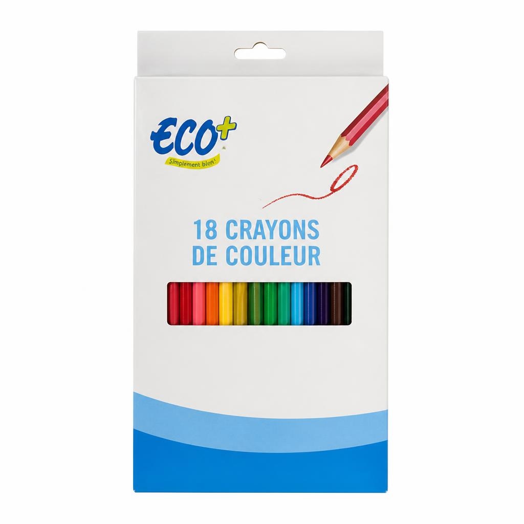 ECO+ barvice 18/1 Akcija v trgovini E.Leclerc