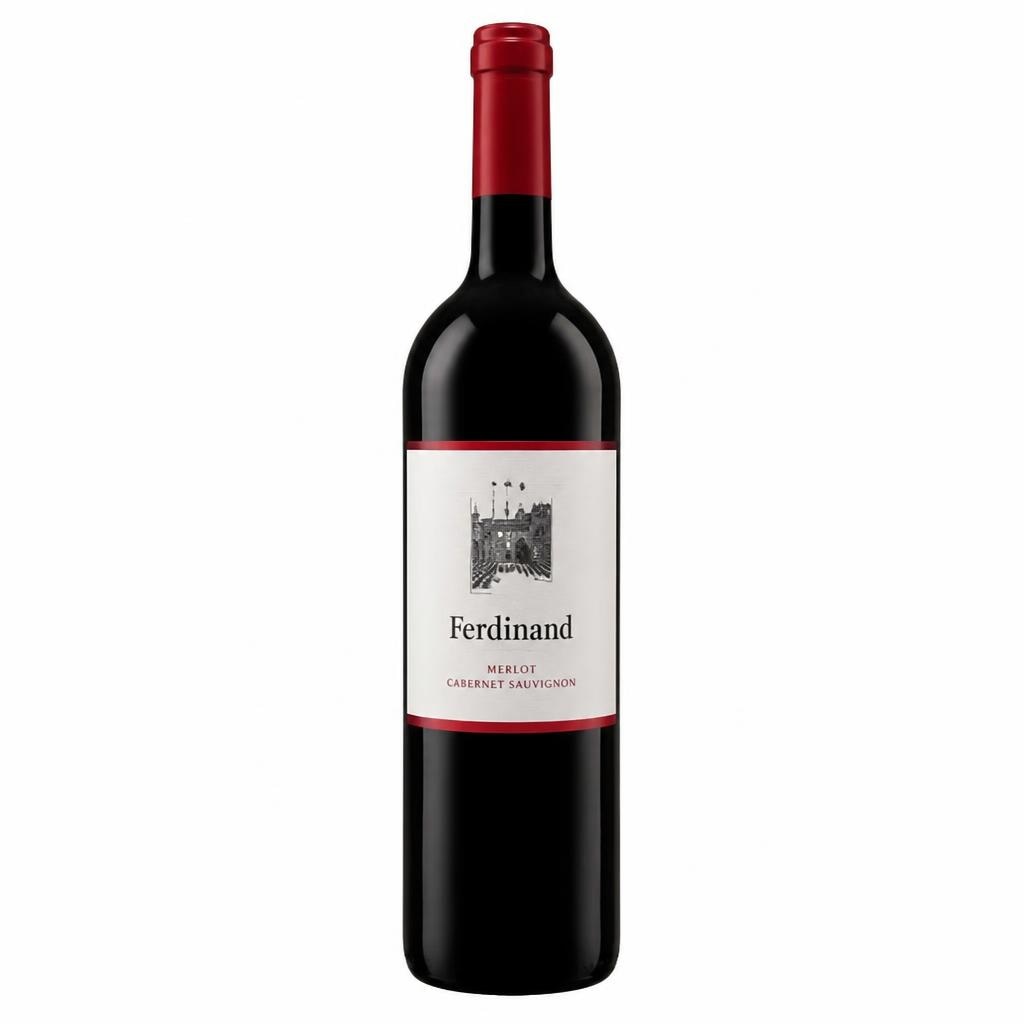 Kakovoatno vino ZGP cabernet sauvignon ali merlot "Ferdinand" 0,75 l Akcija v trgovini E.Leclerc