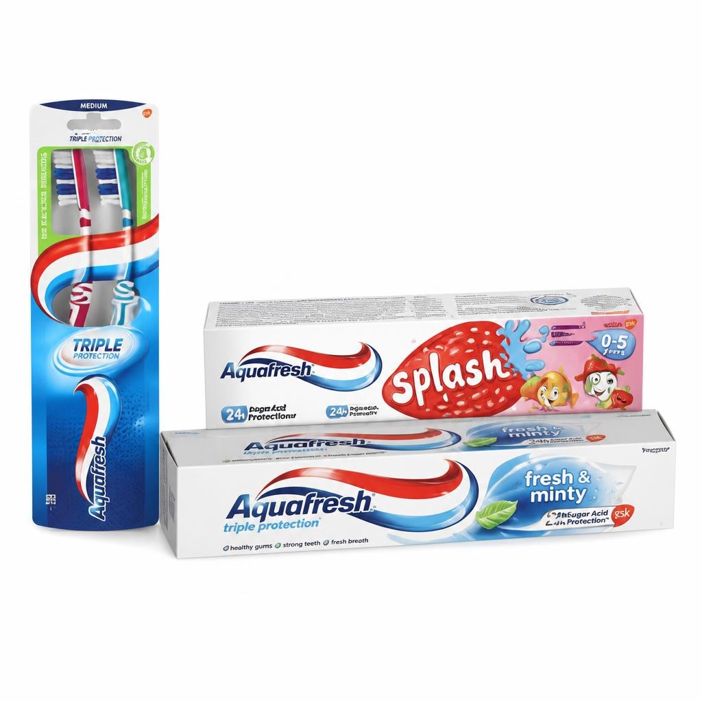 Izdelki Aquafresh - Akcija v trgovini Spar