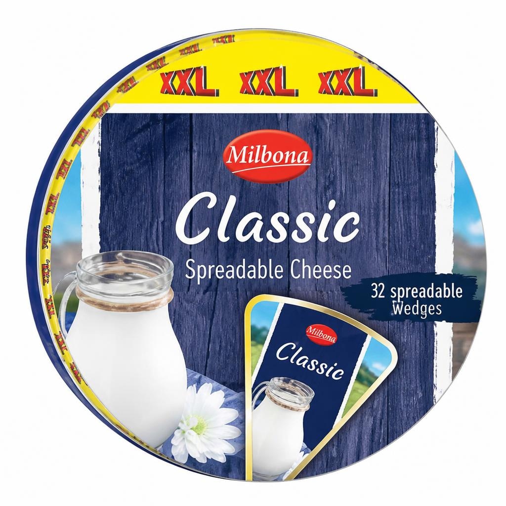 Milbona Topljeni sir v kosih XXL Classic 533 g - Akcija v trgovini Lidl