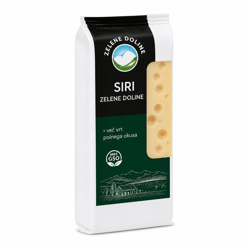 Siri Zelene Doline 300 g - Akcija v trgovini Tuš