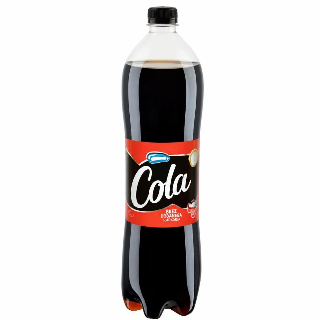 Pijača Cola brez dodanega sladkorja 1,5 l Riana Akcija v trgovini Eurospin