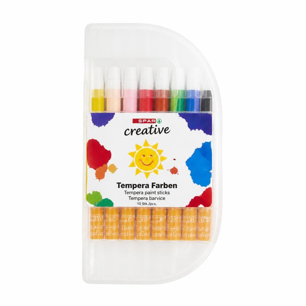 Spar Creative tempera barvice 10/1 Akcija v trgovini Spar