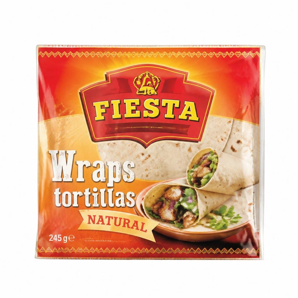 Tortilje Wrap La Fiesta 245 g Akcija v trgovini E.Leclerc