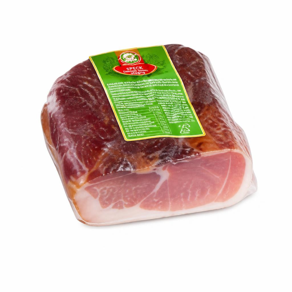 Speck, dimljeno sušeno stegno za kg La Bottega del Gusto Akcija v trgovini Eurospin