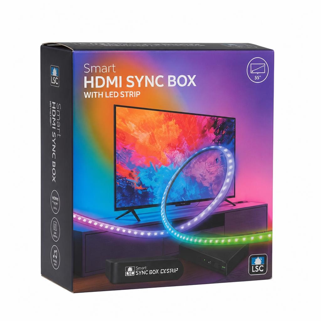 LSC Smart Connect pametna HDMI sinhronizacijska naprava 2,6 m Akcija v trgovini Action