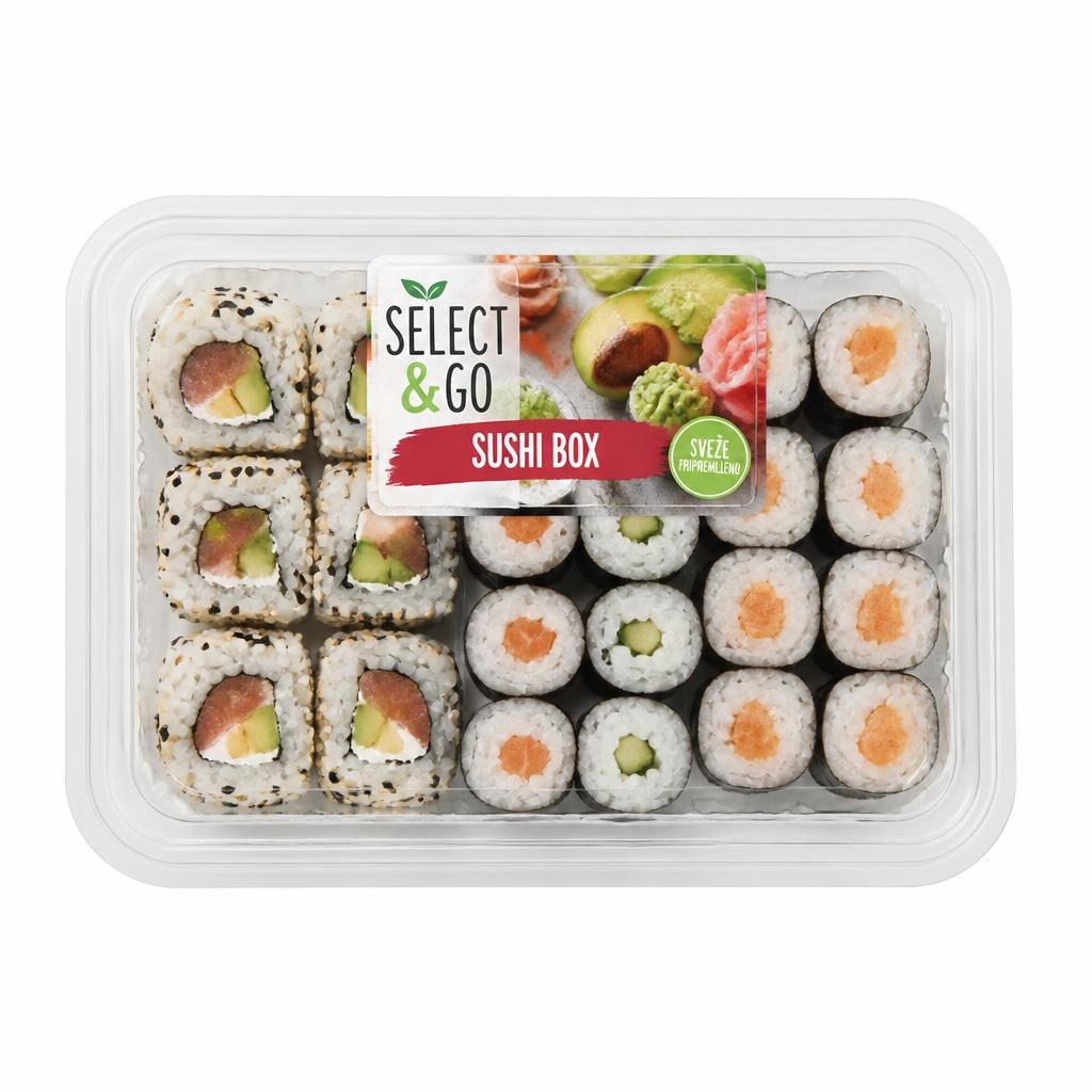 Select & Go suši 190/200 g Akcija v trgovini Lidl