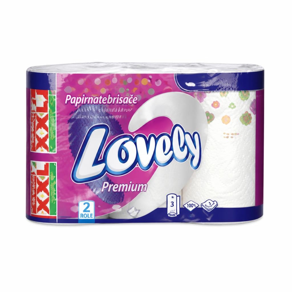 Kuhinjske brisače Lovely 3/1 Akcija v trgovini Spar