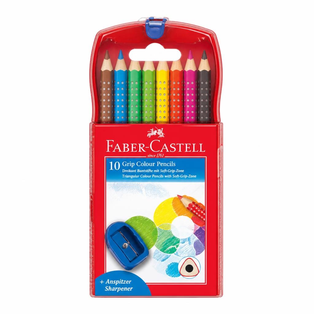 Faber Castell barvice z oprijemom 10 kosov + 3 kosi Akcija v trgovini Regal Shop