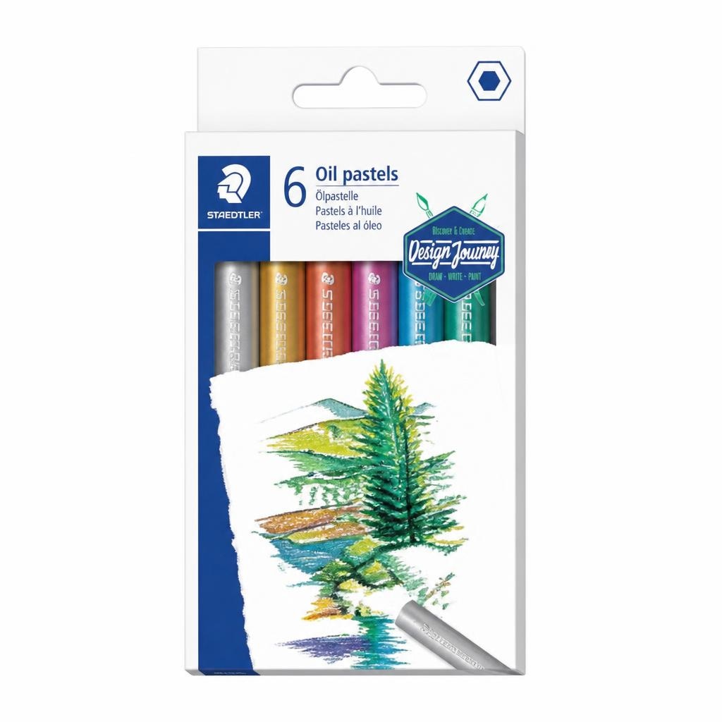 Oljni pasteli metallic 6/1 STAEDTLER Akcija v trgovini E.Leclerc