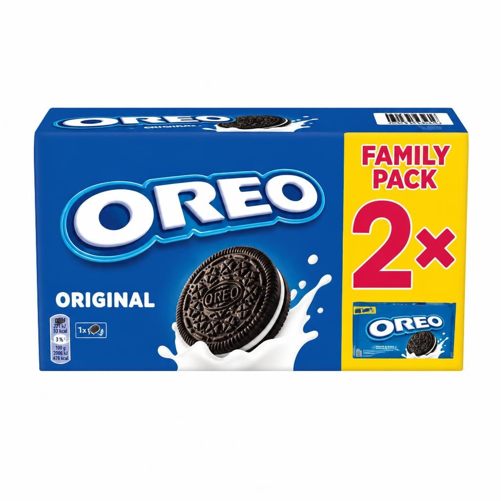 Keksi Oreo 2 x 176 g Akcija v trgovini Mercator