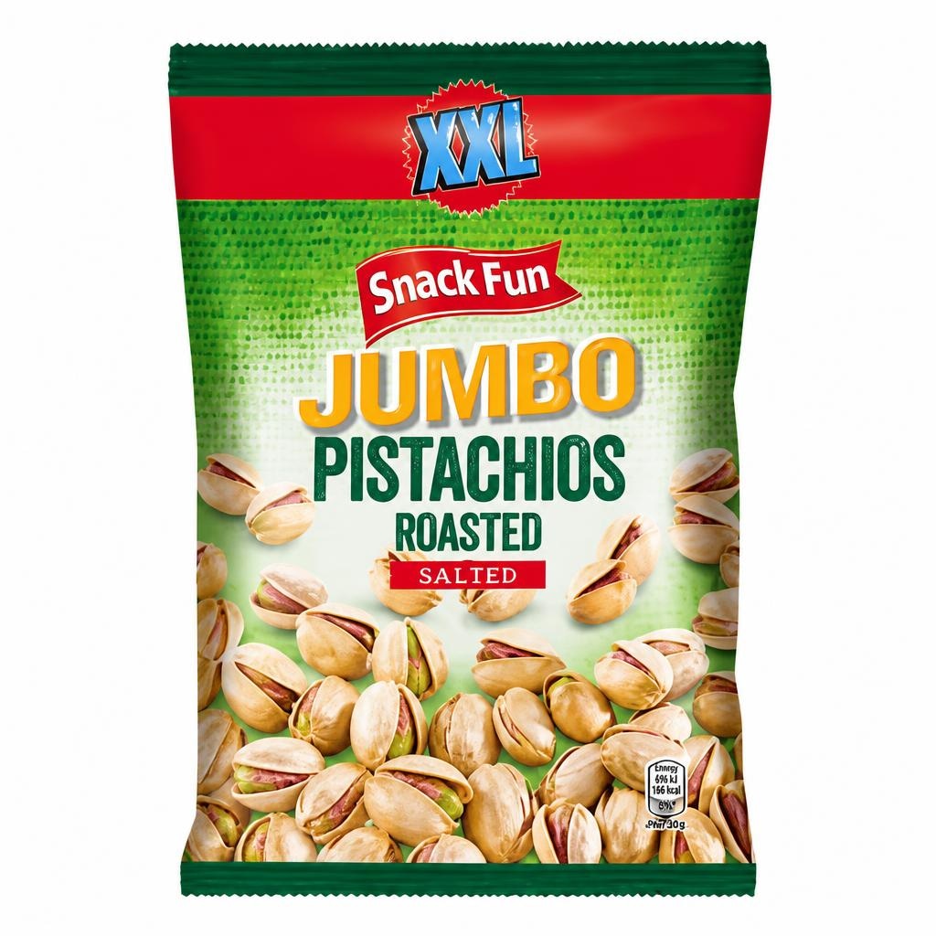 Snack Fun Pistacije XXL 500 g - Akcija u trgovini Hofer