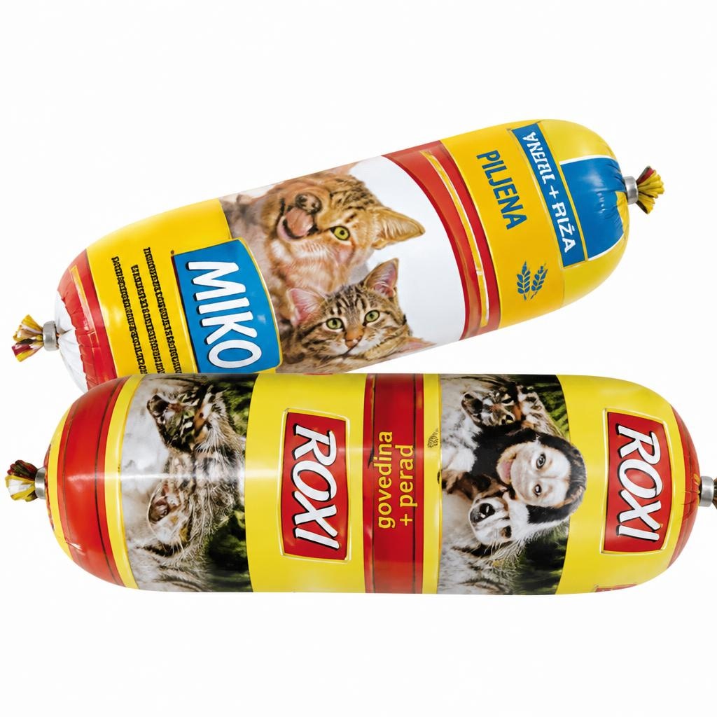 Klobasa za pse ali mačke 450 g Roxi, Miko Akcija v trgovini Jager