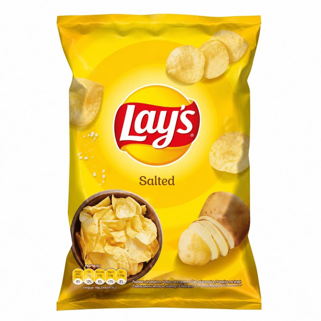 Lay's čips 130 g Akcija v trgovini Tuš