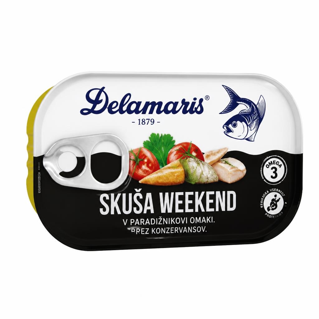 Skuša Weekend 125 g Delamaris Akcija v trgovini Tuš